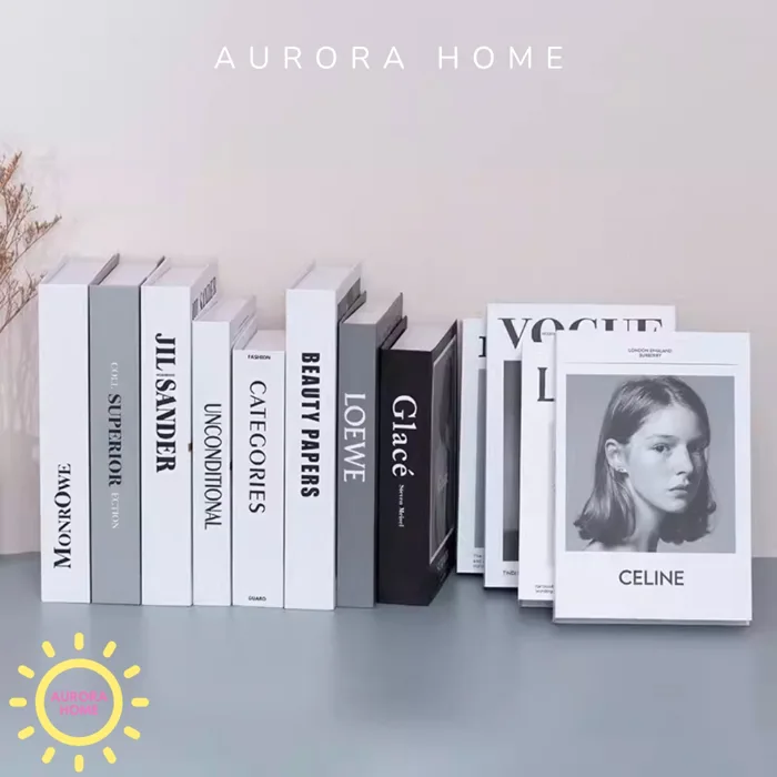 Sách giả decor - BST Sách giả đẹp, đa dạng phong cách | Aurora Home