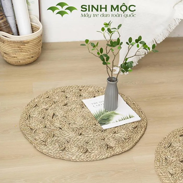 Thảm trải sàn chất liệu cói tự nhiên - Sinh Mộc