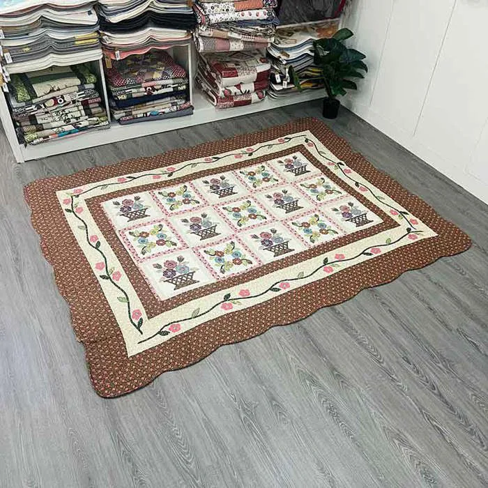 Thảm Lót Sàn Decor | Cotton Chần Ghép, Chống Trượt | Viethands –  viethands.vn