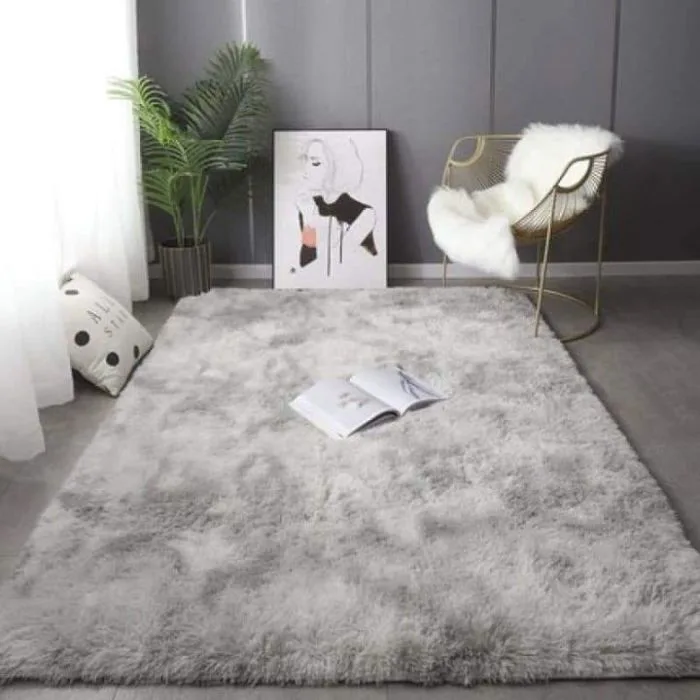 Thảm lông trải sàn trang trí phòng khách decor phòng ngủ hàng loại 1 kích thước 1mx1m6 | Lazada Việt Nam
