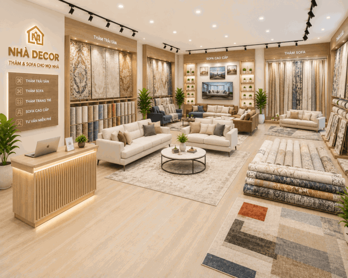 Thảm Phòng Khách Đẹp Hiện Đại Cho Chung Cư, Nhà Phố | DecoViet