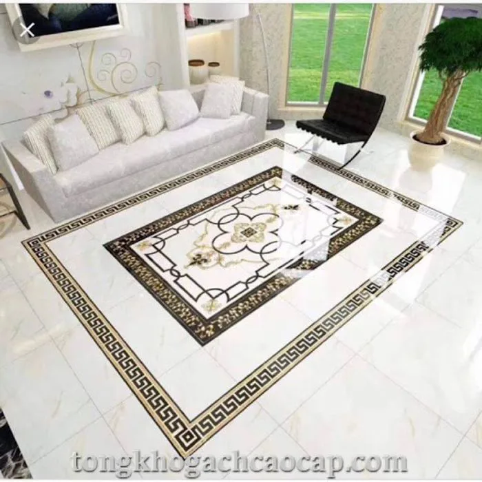 Gạch thảm nhập khẩu cao cấp-Thảm trang trí Sài Gòn-1.6x2.4m