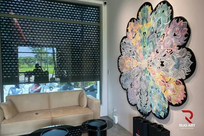 Thảm treo tường trang trí: Nghệ thuật decor đầy cảm hứng Rug Art - Thảm  nghệ thuật kiến tạo không gian sống đẳng cấp