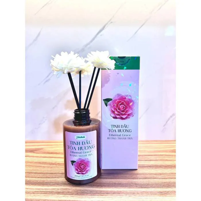 [Bản mới] Tinh dầu toả hương dịu nhẹ Ynikala 250ml có kèm que khuếch tán