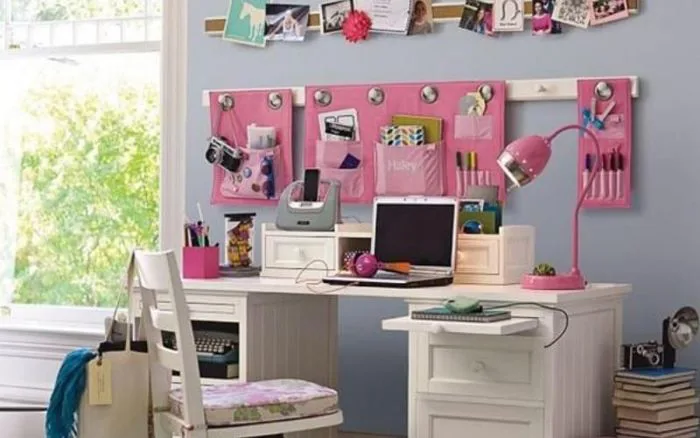 100+ cách trang trí bàn học đẹp, gọn gàng, cute, kiểu Hàn