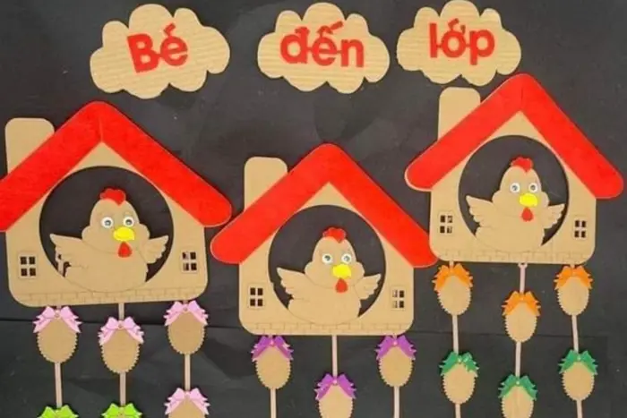 Gợi ý mẫu trang trí bảng bé ngoan đẹp mắt cho trường mầm non