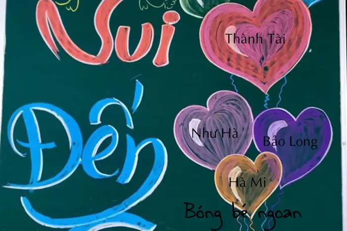 Gợi ý mẫu trang trí bảng bé ngoan đẹp mắt cho trường mầm non
