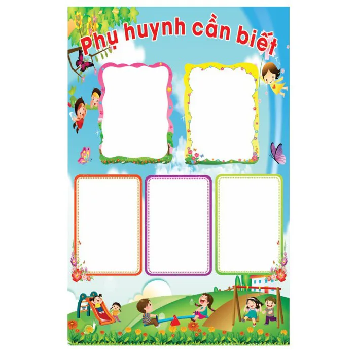 Trang trí bảng tuyên truyền mầm non - Giá Tốt, Sale Tháng 08, Freeship 0Đ |  Shopee Việt Nam