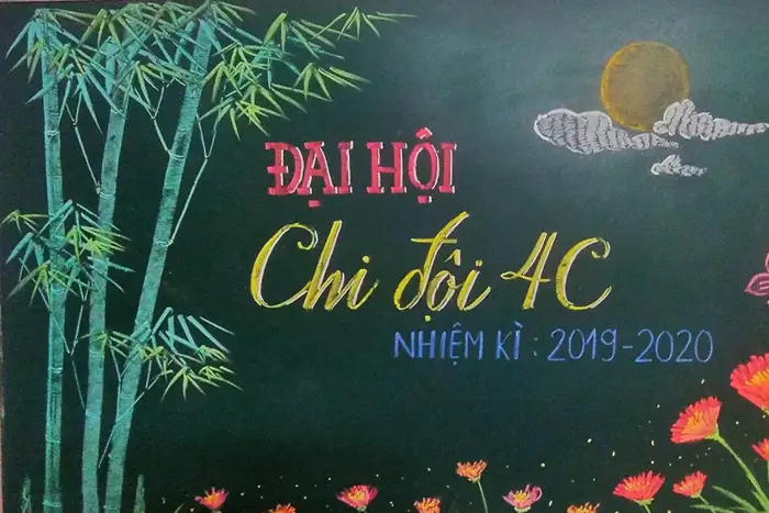 Bật mí cách trang trí bảng đại hội chi đoàn đẹp Bật mí cách trang trí bảng đại hội chi đoàn đẹp
