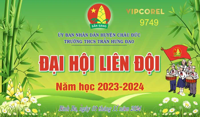 ĐẠI HỘI LIÊN ĐỘI | VIPcorel.com - Thư viện mẫu thiết kế đồ họa CorelDRAW (CDR). ĐẠI HỘI LIÊN ĐỘI | VIPcorel.com - Thư viện mẫu thiết kế đồ họa CorelDRAW (CDR).