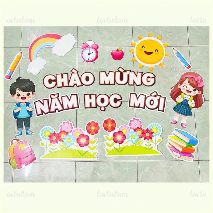 SET TRANG TRÍ BẢNG LỚP CHÀO MỪNG NĂM HỌC MỚI SET TRANG TRÍ BẢNG LỚP CHÀO MỪNG NĂM HỌC MỚI