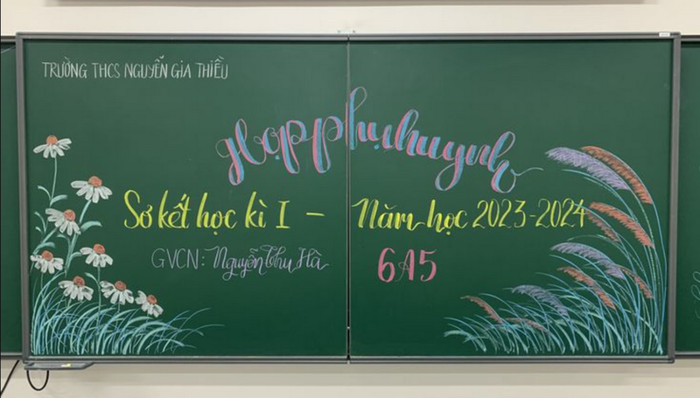 Bí quyết trang trí bảng họp phụ huynh điểm nhấn ấn tượng, độc đáo Bí quyết trang trí bảng họp phụ huynh điểm nhấn ấn tượng, độc đáo