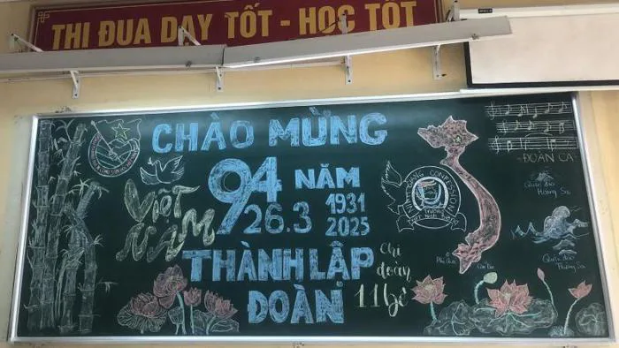 Top 50+ cách trang trí bảng 26/3 đẹp, sáng tạo và ý nghĩa nhất Top 50+ cách trang trí bảng 26/3 đẹp, sáng tạo và ý nghĩa nhất