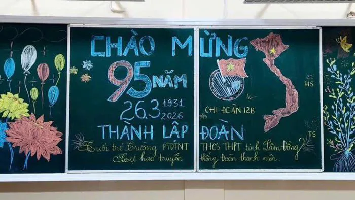 Top 50+ cách trang trí bảng 26/3 đẹp, sáng tạo và ý nghĩa nhất Top 50+ cách trang trí bảng 26/3 đẹp, sáng tạo và ý nghĩa nhất