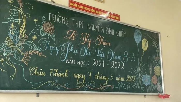 45+ Mẫu trang trí bảng ngày 8/3 đơn giản, sáng tạo, độc lạ nhất 2026 45+ Mẫu trang trí bảng ngày 8/3 đơn giản, sáng tạo, độc lạ nhất 2026