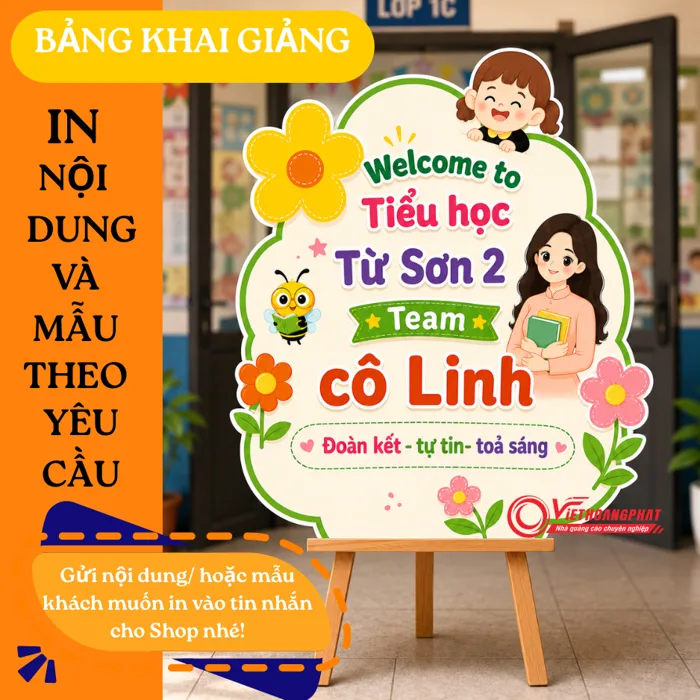 BẢNG LỚP HỌC] Bảng chào khai giảng, bảng trang trí lớp học, bảng chào mừng  năm học mới,bảng tốt nghiệp ,bảng tổng kết | Shopee Việt Nam