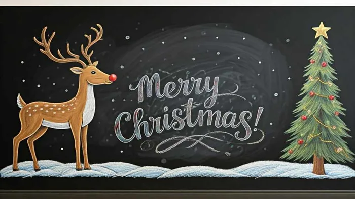 04 ý tưởng trang trí bảng Noel từ đơn giản đến ấn tượng 04 ý tưởng trang trí bảng Noel từ đơn giản đến ấn tượng