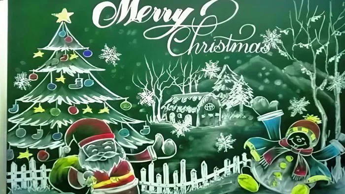 999+ mẫu trang trí bảng Noel độc đáo, sáng tạo nhất 999+ mẫu trang trí bảng Noel độc đáo, sáng tạo nhất