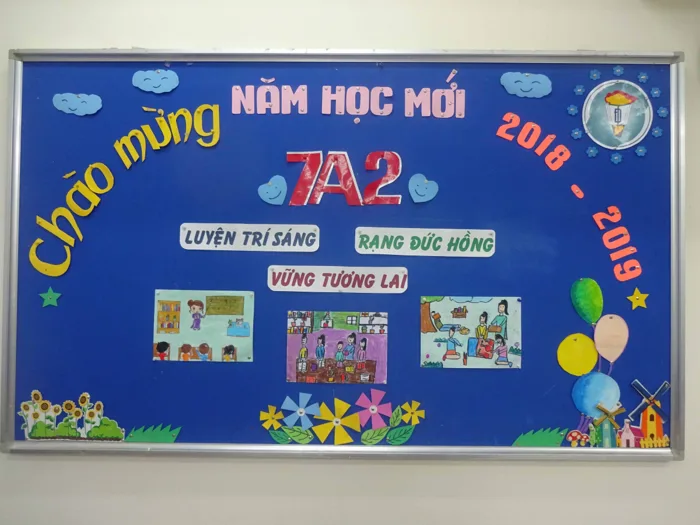KẾT QUẢ CUỘC THI TRANG TRÍ BẢN TIN LỚP (CƠ SỞ 2)