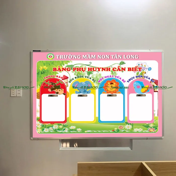 Bảng Phụ Huynh Cần Biết BAVICO - Mầm Non I Giá tốt tại TP.HCM Bảng Phụ Huynh Cần Biết BAVICO - Mầm Non I Giá tốt tại TP.HCM