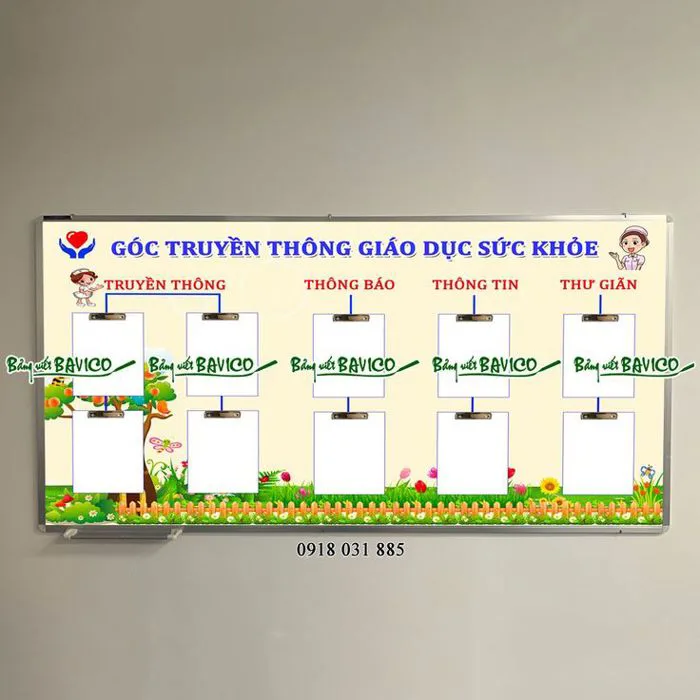 BẢNG GÓC TRUYỀN THÔNG GIÁO DỤC SỨC KHỎE