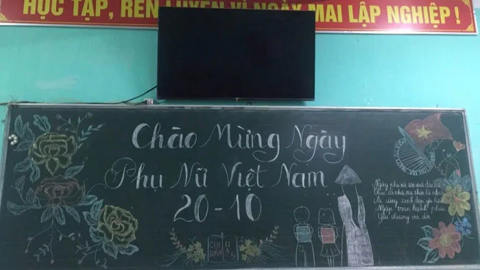 Các mẫu trang trí bảng 20/10 đẹp, độc đáo và thu hút nhất Các mẫu trang trí bảng 20/10 đẹp, độc đáo và thu hút nhất