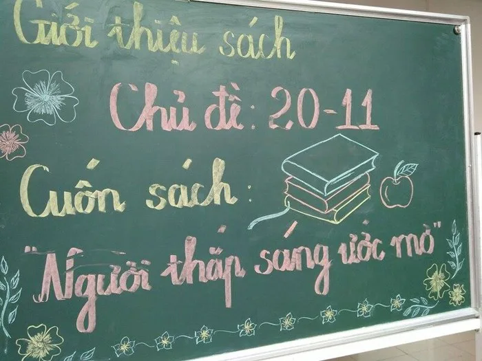 Những ý tưởng trang trí bảng ngày hội đọc sách thú vị