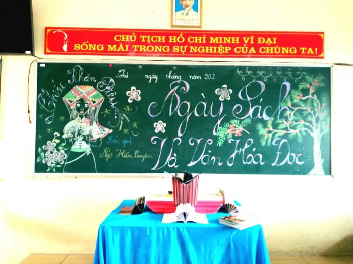 Những ý tưởng trang trí bảng ngày hội đọc sách thú vị