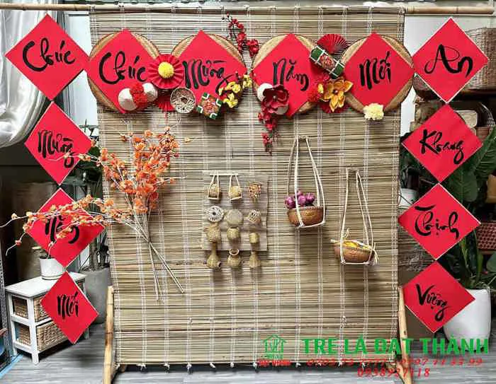 Mẫu Trang Trí Tiểu Cảnh Tết Quê Xưa, Đẹp 2025