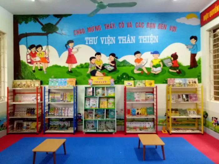 20+ mẫu trang trí phòng thư viện trường tiểu học đẹp đơn giản
