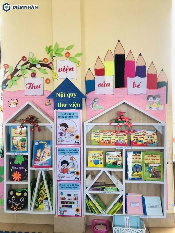 50+ Mẫu trang trí góc thư viện thân thiện đẹp khoa học nhất