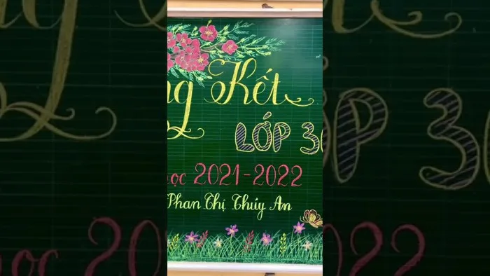 Trang trí bảng Tổng Kết Năm Học #TrangTriBang #drawing #ThaoMt - YouTube Trang trí bảng Tổng Kết Năm Học #TrangTriBang #drawing #ThaoMt - YouTube