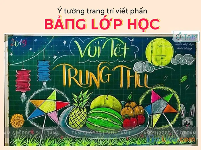 trang-tri-bang-tin-trung-thu-1