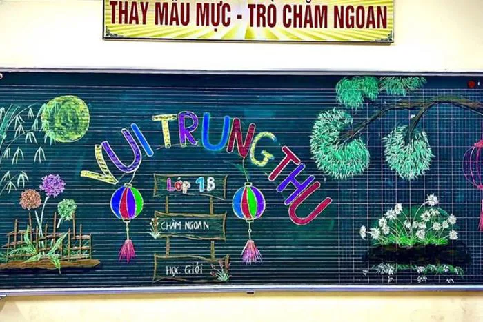 Cách trang trí bảng Trung thu tạo không khí ấm cúng đêm trăng Rằm Cách trang trí bảng Trung thu tạo không khí ấm cúng đêm trăng Rằm
