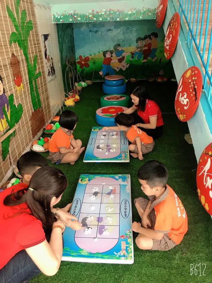 TRƯỜNG MẦM NON XUÂN AN XÂY DỰNG VÀ TRANG TRÍ KHÔNG GIAN PHÒNG HỌC MỚI CHO TRẺ
