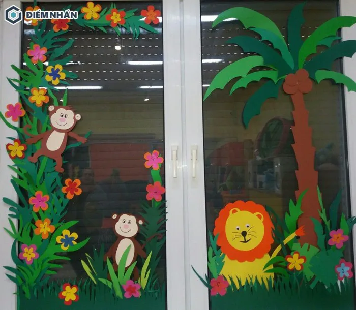 20+ Ý tưởng trang trí cửa lớp mầm non đẹp, sáng tạo nhất
