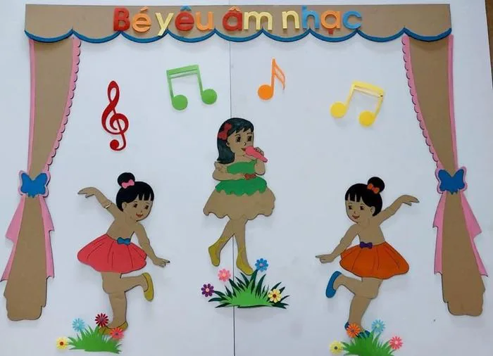 Những ý tưởng trang trí góc âm nhạc mầm non đẹp và sáng tạo nhất Những ý tưởng trang trí góc âm nhạc mầm non đẹp và sáng tạo nhất