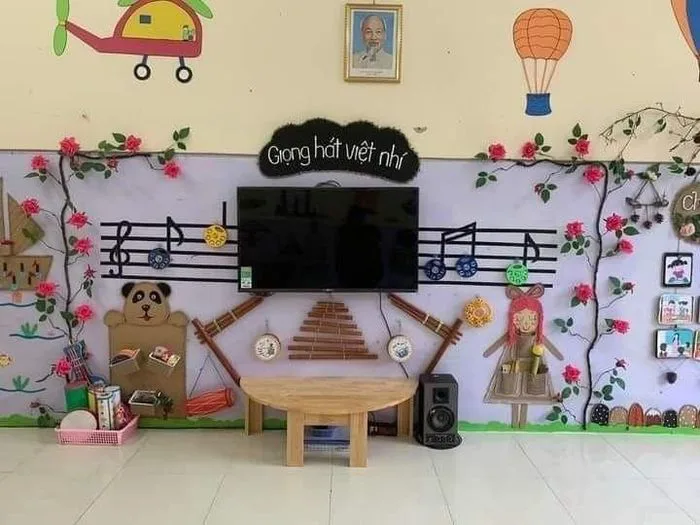 Những ý tưởng trang trí góc âm nhạc mầm non đẹp và sáng tạo nhất Những ý tưởng trang trí góc âm nhạc mầm non đẹp và sáng tạo nhất
