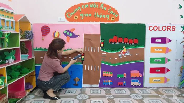 Trang trí lớp lồng ghép chuyên đề