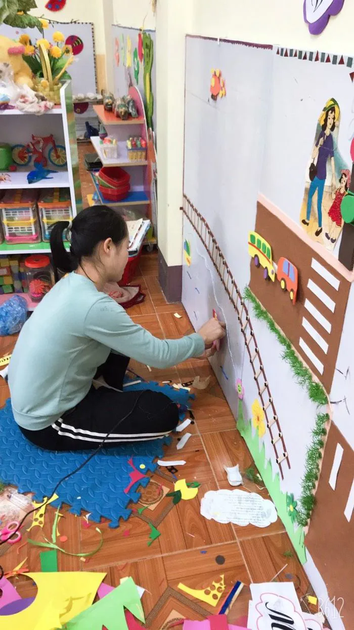 Trang trí lớp với chuyên đề 