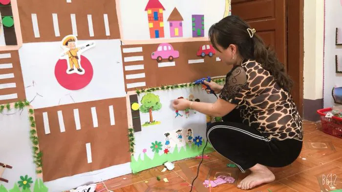 Trang trí lớp với chuyên đề 