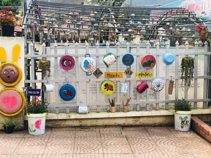 TRANG TRÍ, TẠO MÔI TRƯỜNG BÊN NGOÀI TẠI ĐIỂM TRƯỜNG TRUNG TÂM TRƯỜNG MẦM NON CĂN CO TRANG TRÍ, TẠO MÔI TRƯỜNG BÊN NGOÀI TẠI ĐIỂM TRƯỜNG TRUNG TÂM TRƯỜNG MẦM NON CĂN CO