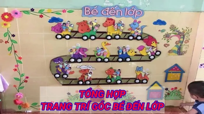 Trang trí góc bé đến lớp mầm non cực đẹp | Lấy trẻ làm trung tâm dành cho các cô tham khảo | TGMN #4
