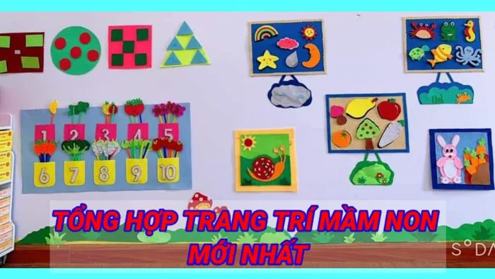 Tổng hợp trang trí mầm non mới nhất 2022 | Trang trí lấy trẻ làm trung tâm | THẾ GIỚI MẦM NON Tổng hợp trang trí mầm non mới nhất 2022 | Trang trí lấy trẻ làm trung tâm | THẾ GIỚI MẦM NON