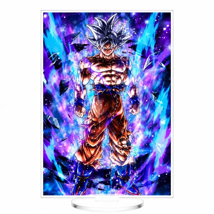 STANDE 8CM Anime Chủ Đề Dragon Ball - Son Goku - Vegeta Super Saiyan trang  trí góc học tập, decor bàn làm việ