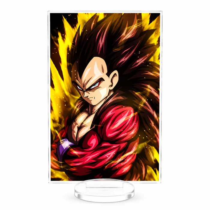 STANDE 8CM Anime Chủ Đề Dragon Ball - Son Goku - Vegeta Super Saiyan trang  trí góc học tập, decor bàn làm việ