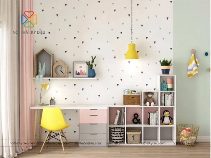 Thiết kế góc học tập đẹp: Sự kết hợp hoàn hảo giữa thẩm mỹ và tính năng