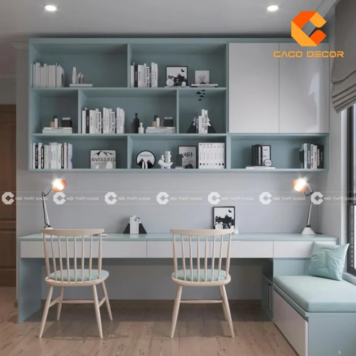 Cách trang trí góc học tập cho bé gái siêu đẹp, đơn giản