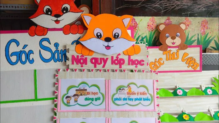 Trang trí góc học tập, góc thư viện, góc sản phẩm lớp học @ Trang trí góc học tập, góc thư viện, góc sản phẩm lớp học @