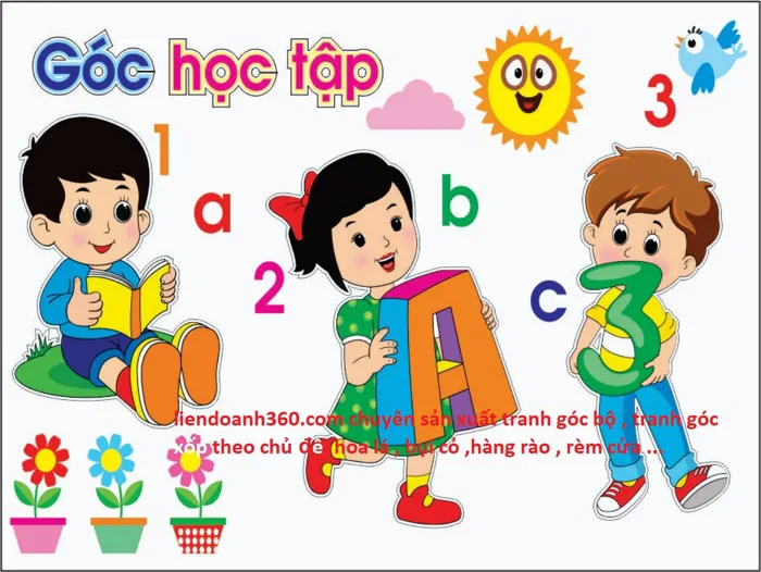 Tranh Góc Xốp – Tranh Chủ Đề Trang Trí Mầm Non Đẹp Giá Rẻ